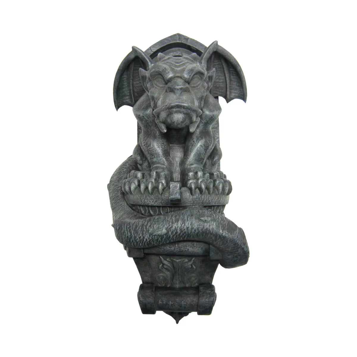 Winged Gargoyle Bust Statue